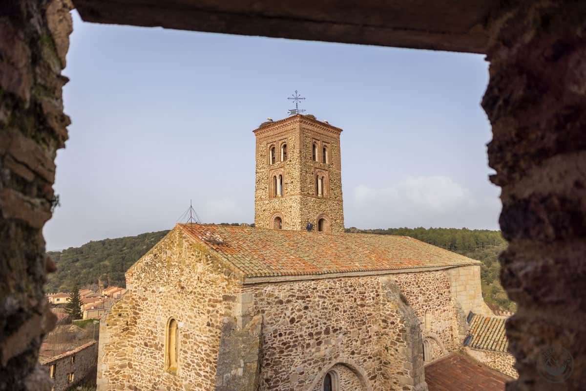 La Iglesia de Buitrago de Lozoya desde el castillo